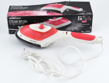 Silver Crest 4-in-1 mini vasaló, eredeti dobozában, használati útmutatóval, újszerű állapotban, h: 39 cm