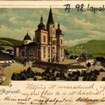 1900 Mariazell (Steiermark), church. Druck u. Verlag v. Regel & Krug. litho (EK)