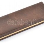 Sheaffer Imperial 797 töltőtoll - aranyozott bordázott, finom V-betétes 14k tollhegy (szinte újszerű, jól működik) eredeti dobozában. - Image 3