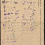 1946 Bp., Magyar Államrendőrség által kiállított jelentkezési lap rendőri felügyelet alatt álló személy számára - Image 2