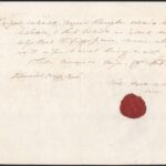 1848 Mecsér, igazolás rögtönítélet kihirdetéséről és kifüggesztéséről, aláírásokkal, viaszpecséttel