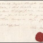 1848 Mecsér, igazolás rögtönítélet kihirdetéséről és kifüggesztéséről, aláírásokkal, viaszpecséttel - Image 2