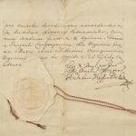 1841 Kossuth András által aláírt Zemplén vármegyei jegyzőkönyv - Image 2