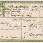 1917 Osterkarte. Wiener Werkstätte No. 554. s: Mela Koehler (EK) - Image 2