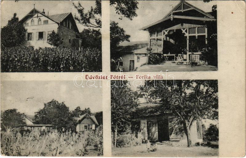 Fót, Forika villa (lyuk / pinhole)