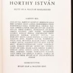 Vitéz Nagybányai Horthy István élete és a magyar közlekedés. Szerk.: Wulff Olaf és Maléter Jenő. Toronto, 1976, Vörösváry Publishing Co. Ltd., 303 p. + 12 t. Emigráns kiadás, az eredeti, 1943-ban Budapesten megjelent, tiltólistára - Image 2