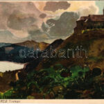Balatonfüred, Tihany. Künstler Heliocolorkarte No. 2790. von Ottmar Zieher litho s: Raoul Frank