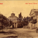 Balatonfüred, Báró Splényi Ödön (Blaha Lujza harmadik férje) villája. Koller Károly József kiadása (Rb)