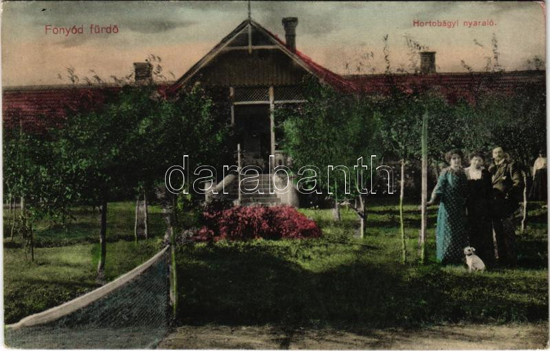 1921 Fonyód-fürdő, Hortobágyi nyaraló (EK)