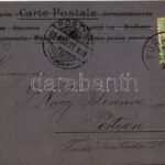 1902 Art Nouveau lady. Emb. litho (EK) - Image 2