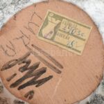 Illésné Luria Vilma: Retró tálka, jelzett, kis lepattanással, d: 9 cm - Image 2