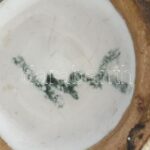 Bán Károly retró váza, színes mázakkal festett kerámia, jelzett,, m: 17 cm - Image 2