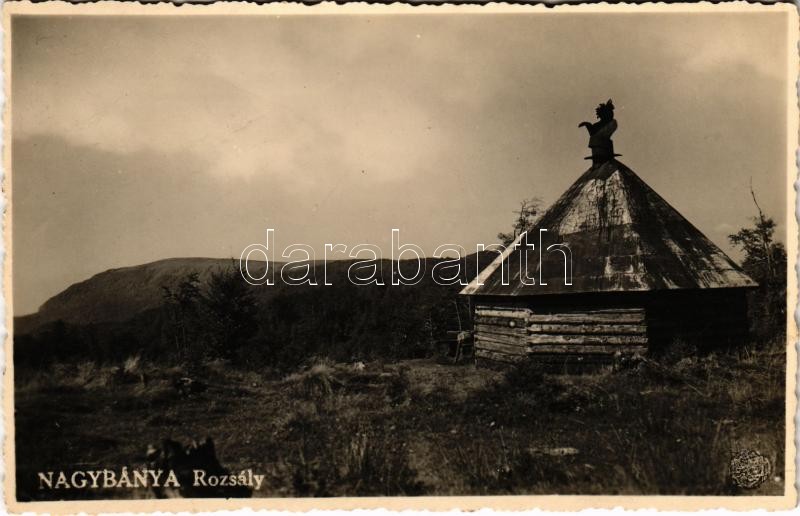 1943 Nagybánya, Baia Mare; Rozsály / Varful Ignis / mountain peak