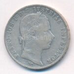 Ausztria 1858M 1Fl Ag 'Ferenc József' T:2-,3 patina, ph Austria 1858M 1 Florin Ag 'Franz Joseph' C:VF,F patina, edge error Krause KM#2219