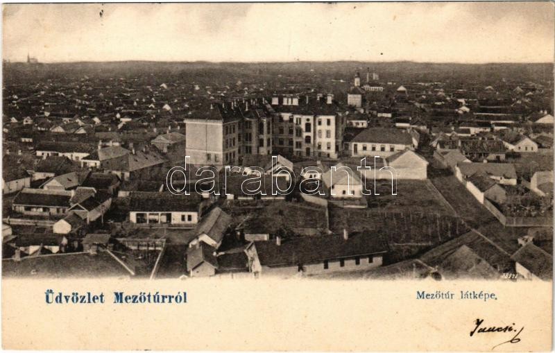 1902 Mezőtúr, látkép