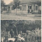1915 Máriaradna, Radna; Balázs Péter szállodája a motoroshoz, vendéglő, sörcsarnok, kerthelyiség / hotel, garden, restaurant, beer hall (Rb)