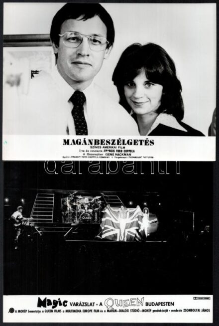 cca 1989 előtt, külföldön készült filmek egy-egy jelenete, 17 db vintage produkciós filmfotó, ezüst zselatinos fotópapíron, a használatból eredő (esetleges) kisebb hibákkal, 18x24 cm