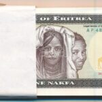 Eritrea 1997. 1N (78x) kötegelővel, közte sorszámkövetők T:I Eritrea 1997. 1 Nakfa (78x) with wrapper, within consecutive serials C:UNC Krause P#1