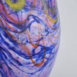 Nagy méretű muranoi váza, több rétegű üveg, jelzés nélkül, hibátlan, m: 41,5 cm - Image 4