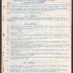 1944 Budapest elleni légitámadás utáni rendőrségi kárjelentés. Gépelt irat 16 p