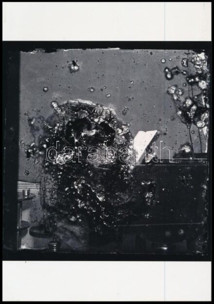 cca 1940 Egy bárzongorista múló emléke, 1 db későbbi nagyítás korabeli üveglemezről, 24x17,7 cm