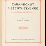 Révay József: Zarándokút a szenthelyekre. Bp., 1933, Franklin. Díszes, aranyozott vászonkötésben, jó állapotban