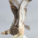 Herendi porcelán turul, kézzel festett, jelzett, hibátlanl, m: 33 cm