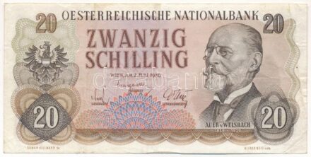 Ausztria 1956. 20Sch 'FO 084991' T:III Austria 1956. 20 Schilling 'FO 084991' C:F Krause P#136