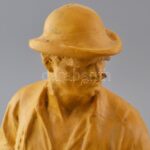 Siklódy Lőrinc (1876 Ditró -1945 Budapest) szobrászművész: Csikós. Égetett agyag, hidegen festve, jelzett, korának megfelelő állapotban. m: 50 cm - Image 2