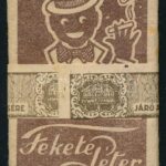 Fekete Péter szivarkapapír eredeti bontatlan csomag, adójeggyel