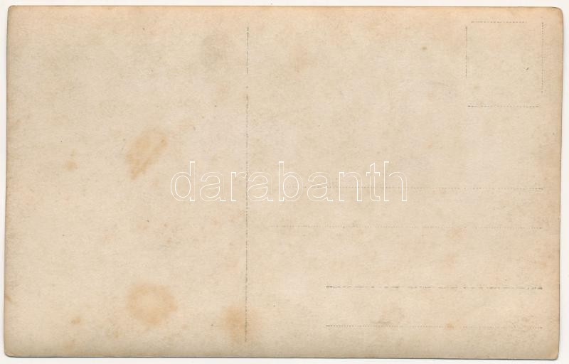 ~1915 Belgrád, Belgrade, Beograd; felakasztott áruló a Fő téren a Balkán szálloda előtt, első világháborús kivégzés / WWI K.u.k. military execution, hung traitor in front of Hotel Balkan on the main square. photo (fl) - Image 2