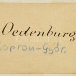 cca 1860 Sopron és Győr vármegye térképe. Rézmetszet vászonra kasírozva 53x36 cm - Image 4