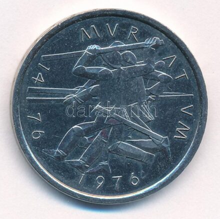 Svájc 1976. 5Fr Cu-Ni 'Murten-i csata 500. évfordulója' T:1- Switzerland 1976. 5 Francs Cu-Ni '500th Anniversary - Battle of Murten' C:AU Krause KM#54