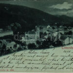 1898 (Vorläufer) Trencsénteplic, Trencianske Teplice; este / night