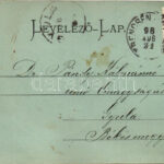 1898 (Vorläufer) Trencsénteplic, Trencianske Teplice; este / night - Image 2