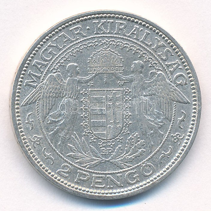 1929. 2P Ag 'Madonna' T:2,2- ph. Adamo P7 - Image 2