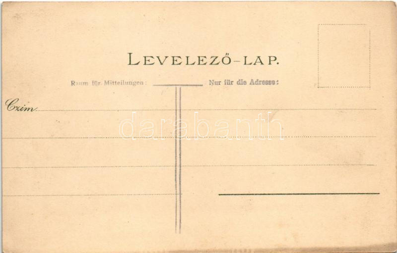 Fiume, Rijeka; Seebehörde / Maritime Administration. Kuenstlerpostkarte No. 1134. von Ottmar Zieher litho s: Raoul Frank - Image 2