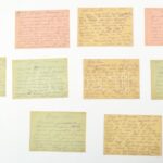 1940 M. Kir. 207/3. KLGS Munkásszázad zsidó munkaszolgálatos által hazaküldött levelezőlapok, 9 db, mindennapi élet beszámolóival, családról való érdeklődéssel - Image 4