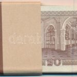 Fehéroroszország 2000. 20R (63x) sorszámkövetők, kötegelővel T:I,I- Belarus 2000. 20 Rublei (63x) consecutive serials with wrapper C:UNC,AU Krause P#24