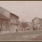 1904 Budapest, Széna tér, fotó Brück& Sohn, paszpartuban, 11,5×15,5 cm - Image 2