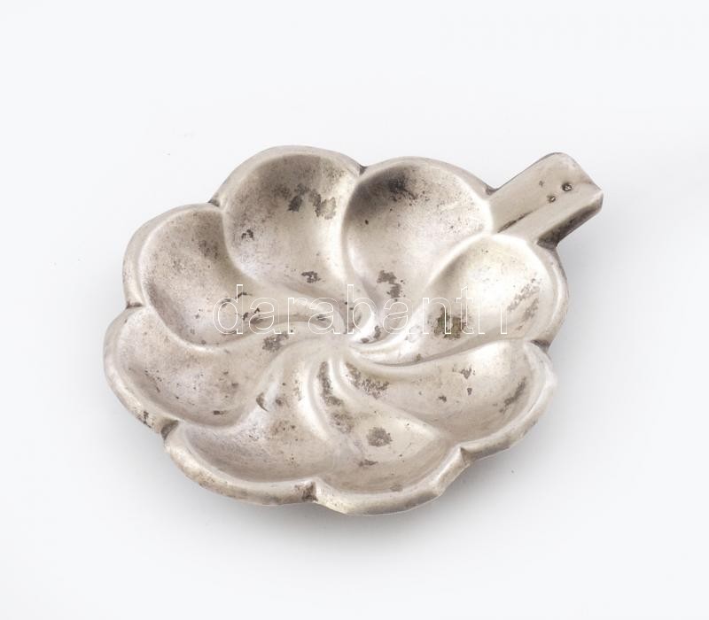 Ezüst (Ag) hamutál, jelzett, nettó: 33,45 g d: 12 cm
