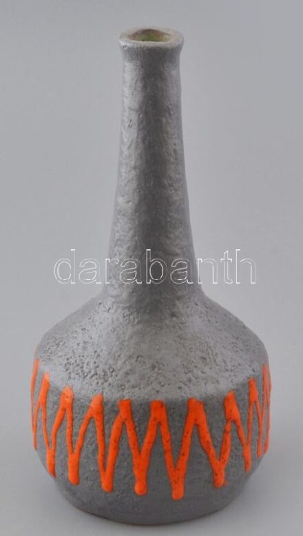 Retró váza, kerámia, hibátlan, m: 26,5 cm