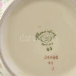 Thomas Ivory Bavaria német porcelán váza, matricás, jelzett, apró kopásnyomokkal, minimális hajszálrepedéssel m: 24 cm - Image 2