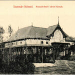 Szatmárnémeti, Satu Mare; Kossuth kerti városi kioszk / kiosk in the park
