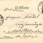 1900 Children art postcard. Floral, litho (EK) - Image 2