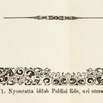 1871 Régi bérház házrendje jó állapotban 39x25 cm - Image 3