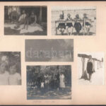1923-1927 Siófoki strandolók, életképek, 26 db különböző méretű fotó 7 db albumlapon - Image 2