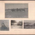 1923-1927 Siófoki strandolók, életképek, 26 db különböző méretű fotó 7 db albumlapon - Image 4