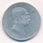 Ausztria 1908. 5K Ag 'Ferenc József - Jubileum' T:3 ph. Austria 1908. 5 Corona Ag 'Franz Joseph - Jubilee' C:F edge error Krause KM#2809