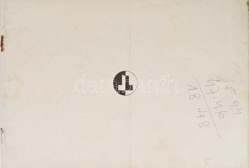 cca 1940 Tungsram alkatrész katalógus 26 p. / Radio accesories catalog - Image 3